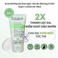 Kem dưỡng ẩm ban ngày Evoluderm 50ml