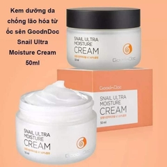 {S-T}Kem dưỡng ốc sên GoodnDoc Snail Ultra Moisture Cream Hàn Quốc 50ml