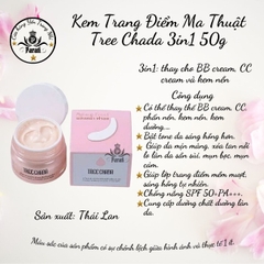 Kem Trang Điểm Ma Thuật Tree Chada 3in1 Chính Hãng Thái Lan 50g