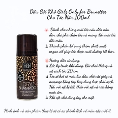 B3. Dầu gội khô Giriz Only Dry Shampoo 100ml