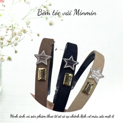 Bờm tóc vải Minmin 1,5cm