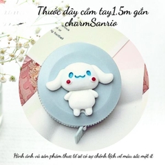 Thước dây cầm tay 1,5m gắn charm Sanrio