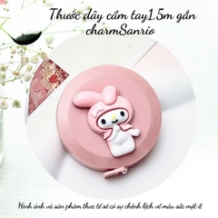 Thước dây cầm tay 1,5m gắn charm Sanrio