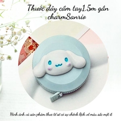 Thước dây cầm tay 1,5m gắn charm Sanrio