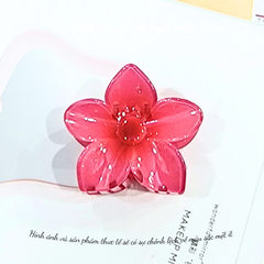 T7.2.Kẹp tóc nhựa hoa mẫu mới 8cm