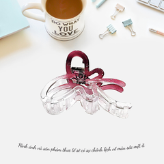 T5.Kẹp tóc nhựa màu hình bướm