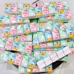 19.12 Lố 10 bịch khăn giấy khô mini Siu Tiện Lợi MXM-2568