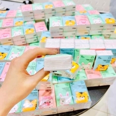 19.12 Lố 10 bịch khăn giấy khô mini Siu Tiện Lợi MXM-2568