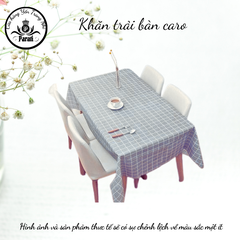 Khăn trải bàn nhiều mẫu size 152*137cm