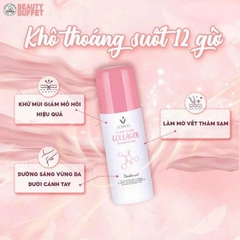 Lăn Khử Mùi Khô Thoáng Vùng Da Dưới Cánh Tay Scentio Pink Collagen Thái Lan 50ml