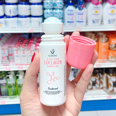 Lăn Khử Mùi Khô Thoáng Vùng Da Dưới Cánh Tay Scentio Pink Collagen Thái Lan 50ml