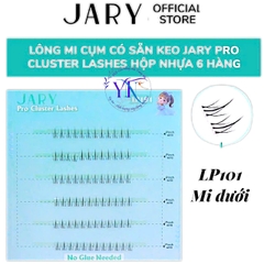 14.7-14.6.Hộp mi giả Jary Pro Cluster Lashes 6 hàng (có sẵn keo)