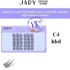 14.7.Lông mi cụm tự nhiên JARY Cluster Lashes hộp nhựa 5 hàng