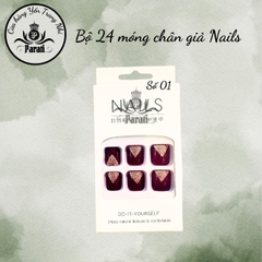 Bộ 24 nail chân giả