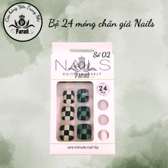 Bộ 24 nail chân giả
