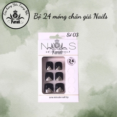 Bộ 24 nail chân giả