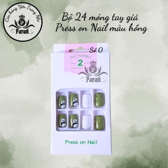 Bộ 24 nail giả Press on Nail G