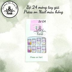 Bộ 24 nail giả Press on Nail G