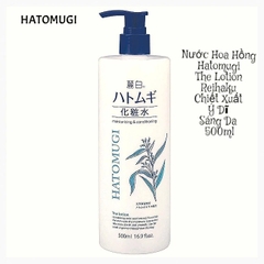 Nước Hoa Hồng Dưỡng Ẩm Và Sáng Da Reihaku Hatomugi The Lotion  500ml