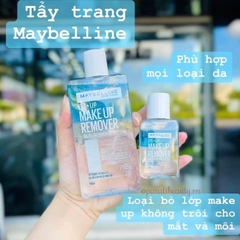 Nước Tẩy Trang Mắt Và Môi Maybelline Eye+Lip Make Up Remover 40ml G