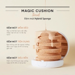 Phấn Nước Missha Magic Cushion Cover Lasting SPF 50+/PA+++#23 Medium Beige 15g