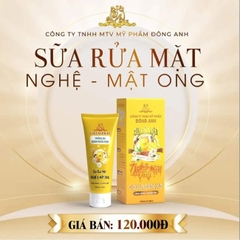 Sữa Rửa Mặt Nghệ Và Mật Ong Trắng da, Ngăn Ngừa Mụn Collagen X3 100ml