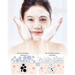 Sữa Rửa Mặt Tạo Bọt BHA Salicylic Acid Cleansing Mousse Lucenbase LUCB52 150ml