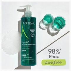 Sữa Rửa Mặt Da Dầu Mụn, Nhạy Cảm A-derma Phys-AC Purifying Foaming Gel 400ml