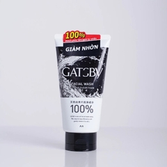 Sữa Rửa Mặt Sạch Bụi Bẩn & Dầu Nhờn Gatsby Facial Wash Perfect Scrub 130g