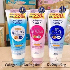 Sữa Rửa Mặt Và Tẩy Trang Kosé Softymo 2in1 220g