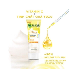 Sữa rửa mặt tạo bọt sáng da Garner Light Complete Brightening Whip Foam 50ml