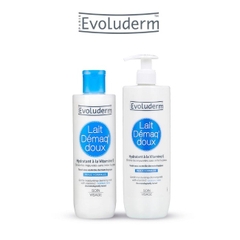 Sữa rửa mặt, tẩy trang hàng ngày cho da thường Evoluderm 250ml