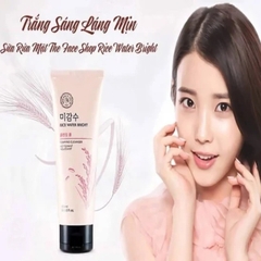 Sữa Rửa Mặt Chiết Xuất Sữa Gạo Không Hạt The Face Shop Rice Water Bright 150ml G