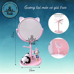 B8.10 Gương tai mèo có giá treo tiện lợi