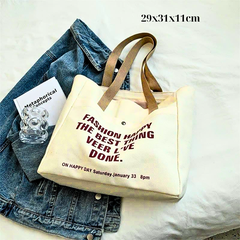 Túi đeo chéo nữ vải canvas chống bụi Fashion Happy