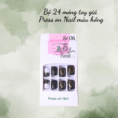 Bộ 24 nail giả Press on Nail G