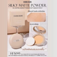 Phấn phủ Dạng Nén Kiềm Dầu Sivanna Colors Silky Matte Powder HF5095