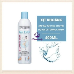 Xịt Khoáng Cấp Nước, Dưỡng Ẩm Evoluderm Atomiseur Eau Pure