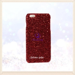 Ốp Điện Thoại Chống Sốc, Màu Đỏ Lấp Lánh Kim Sa Dành Cho IPHONE
