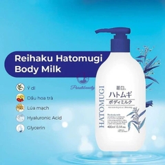 Sữa dưỡng thể trắng da chiết xuất ý dĩ 400ml
