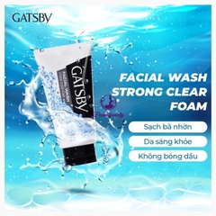 Sữa Rửa Mặt Gatsby Sạch Bụi Bẩn & Dầu Nhờn Facial Wash Perfect Scrub 130g