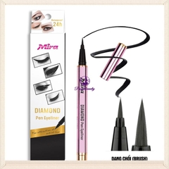 Bút Kẻ Mắt Nước Đen Không Trôi, không Lem Mira Diamond Pen Eyeliner