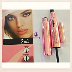 Bút Kẻ Mí Và Mascara Đen Dày, Dài Mi Kim Cương Mira