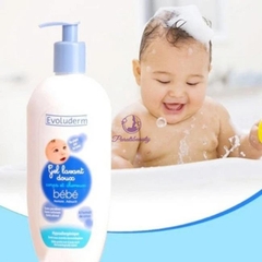 Sữa tắm gội dịu nhẹ cho bé Evoluderm 500ml