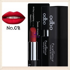 16.3 ]Son Lì Bền Màu, Dưỡng ẩm, Chống Khô Môi ODBO Excellence Lasting Lip Color OD543