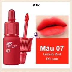 Son Kem Lì, Mềm Mịn Như Nhung Peripera Ink Velvet Hàn Quốc