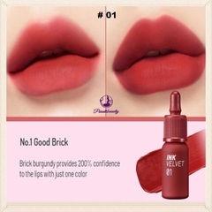 Son Kem Lì, Mềm Mịn Như Nhung Peripera Ink Velvet Hàn Quốc
