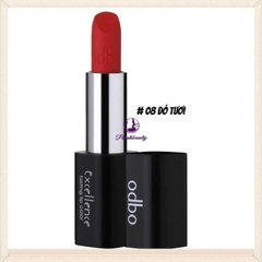 16.3 ]Son Lì Bền Màu, Dưỡng ẩm, Chống Khô Môi ODBO Excellence Lasting Lip Color OD543