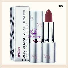 HLK Son Môi Nhung Lâu Trôi Mira Moistuizing Velvet Lipstick #05 Brick Red 3.5g_Hàn Quốc