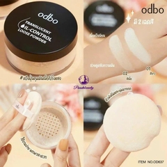 Phấn Phủ Bột Kiềm Dầu - ODBO Translucent Oil Control Loose Powder (OD637)